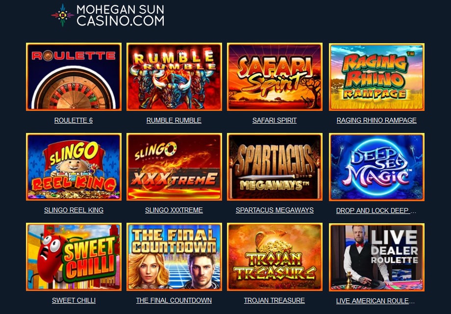 Mohegan Sun Online Casino for mac download