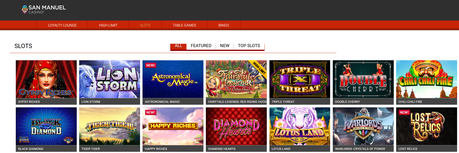 san manuel online casino club serrano